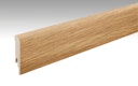 Vorschaubild MEISTER Fussleiste Profil 5 PK  Eiche 1-Stab 6443 - 2380 mm