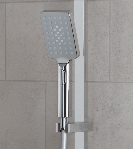 Überkopfbrauseset OCEAN, mit Thermostatablage