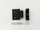Vorschaubild KGT Ersatzteil Metallscharniere, schwarz, Stift Stahl verz. Lagerbuchse in VA 