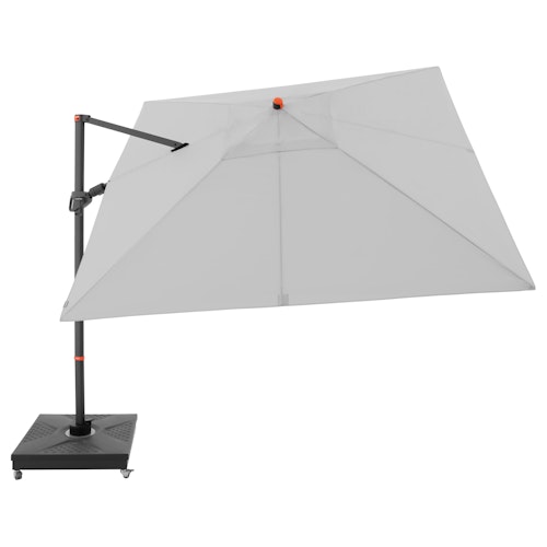 doppler Pendelschirm myZONE 280 x 280, Aluminium Anthrazit / 100 % Polyester 180 g/m²