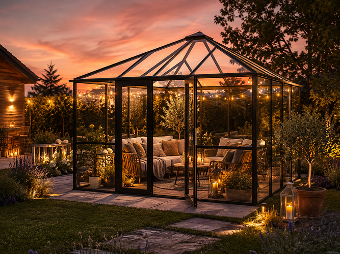 KGT Gewächshaus-Pavillon PaviLux