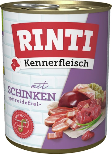 RINTI Kennerfleisch 800g Dose Hundenassfutter