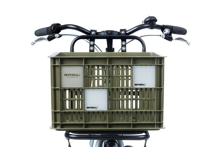 Basil Crate Clicker Reflektor silber
