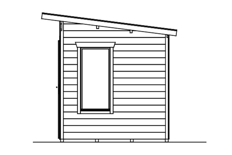 Skan Holz Gartenhaus Solna - 28 mm 