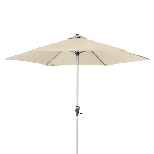 doppler Mittelmastschirm ACTIVE 280 Auto-Tilt, Aluminium Silber / Polyester 180 g/m²