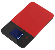 Silit Digitale Waage - Küchenwaage rot