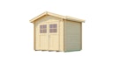 Vorschaubild Weka 28 mm Gartenhaus Premium 28 mit Vordach (20 cm)