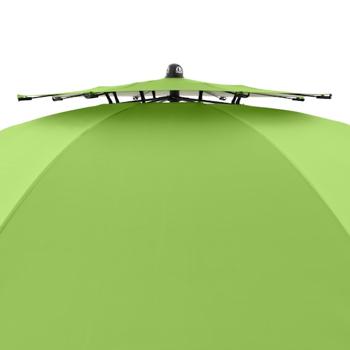 doppler Strandschirm WINDPROFI 200 Manual, Aluminium Anthrazit / 100 % Polyester 80 g/m²