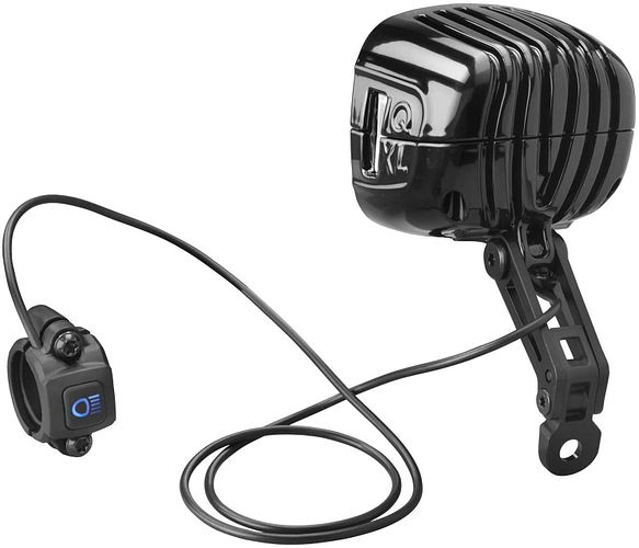 Busch + Müller Scheinwerfer Lumotec IQ-XL Highbeam schwarz