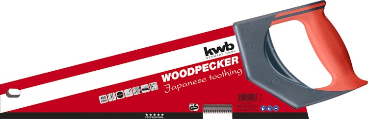 kwb WOODPECKER Handsäge fein 400mm 304109