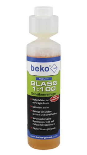 beko TecLine GLASS 1:100 Scheibenreiniger, 250 ml