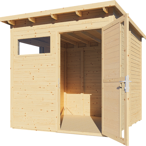 Bertilo Gartenhaus Pentus 2 - 19 mm