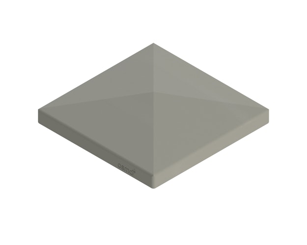 OSMO Pfostenkappe Typ D für Aluminium-Pfosten 7x7