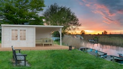 Palmako Gartenhaus Ella 8,7 + 8,2 m² - 28 mm