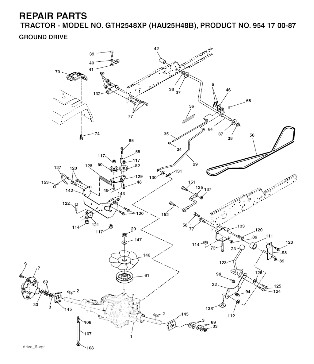 Explosionszeichnung Ersatzteile