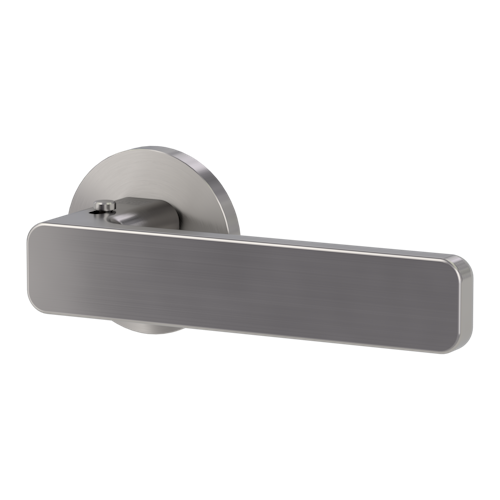 Griffwerk VAYA 265 MINIMAL MODERN fast2fix  Fast2Fix Rosetten rund smart2lock R Samtgrau