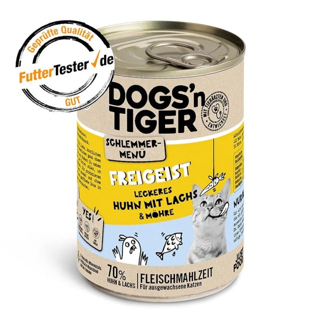 Dogs'n Tiger 400g Dose KatzenassfutterVorschaubild