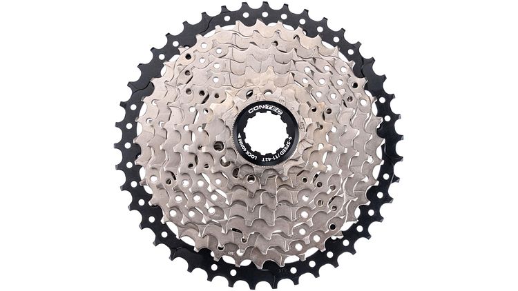CONTEC Kassette Grad 9-fach silber/schwarz