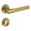 Vorschaubild Griffwerk VAYA 136 ARIS fast2fix Fast2Fix Rosetten rund Buntbart Gold matt