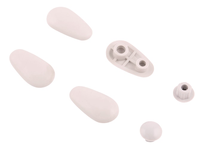 WC-SITZ PUFFERSET 44 4 RING /2 DECKELPUF.