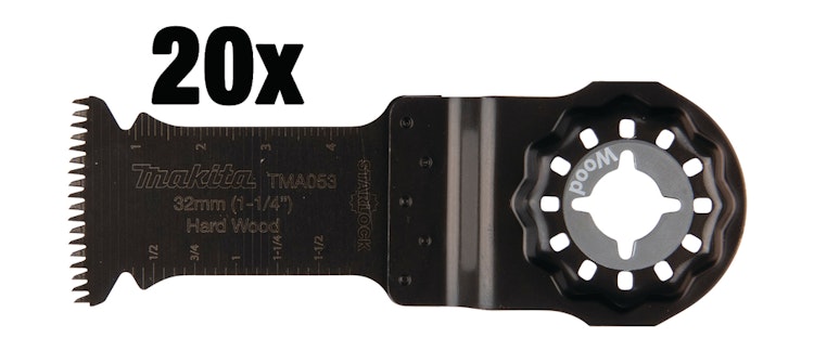 Makita Tauchsägeblatt 32 mm TMA053 20 Stk. B-64870-20