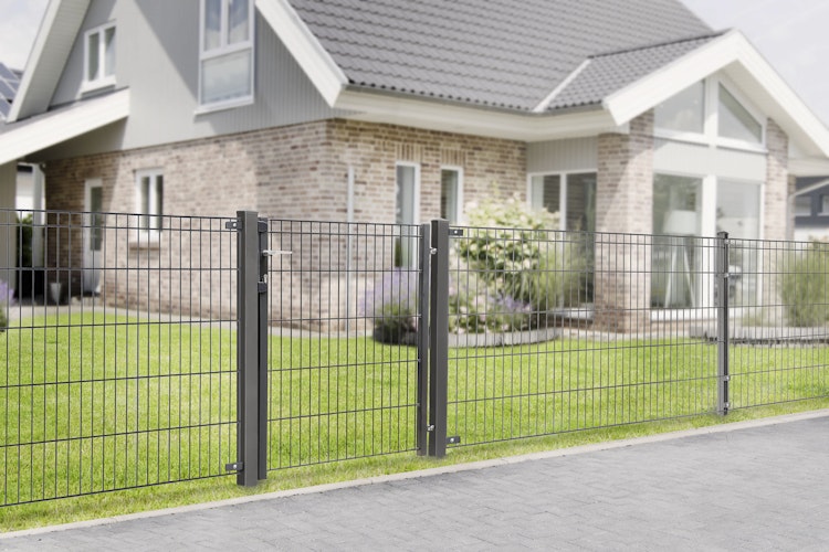 dz Zaunset MICHL 5/4/5 Pfosten VP mit Edelstahlplättchen