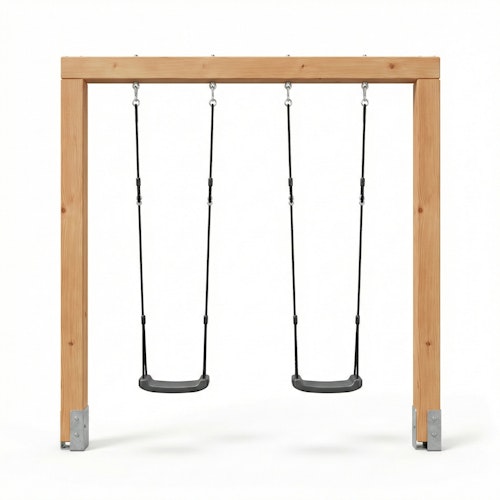 EXIT Linea Massiv 140 doppelte Holzschaukel