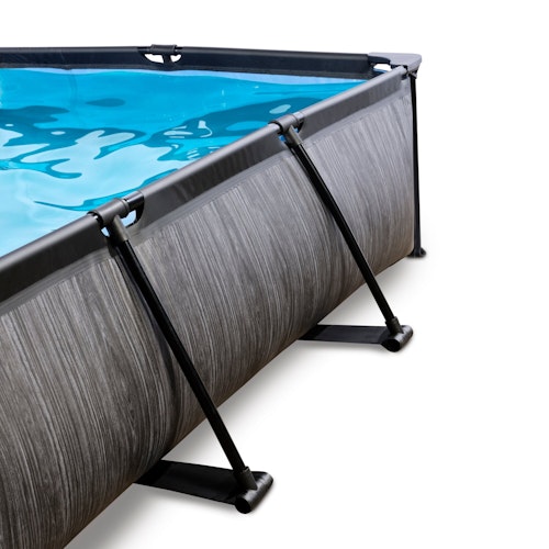 Exit Rahmenpool mit Kartuschenfilteranlage und Sonnensegel