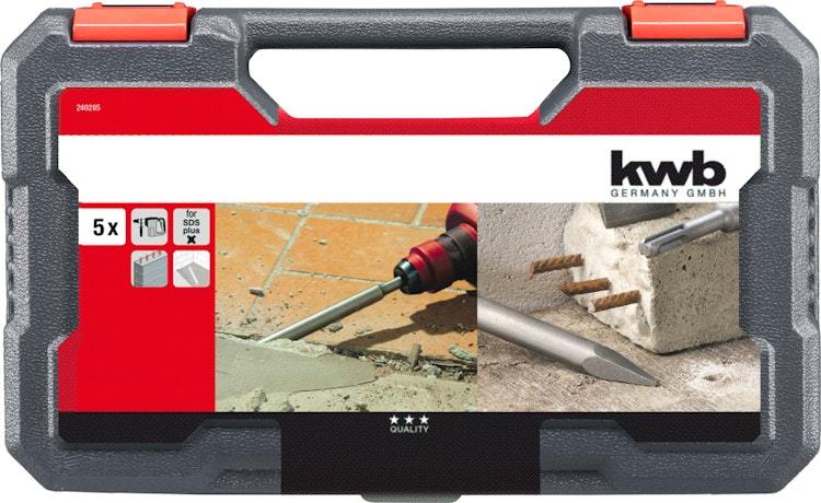 kwb SDS Plus Meisselsatz 5tlg. 240285
