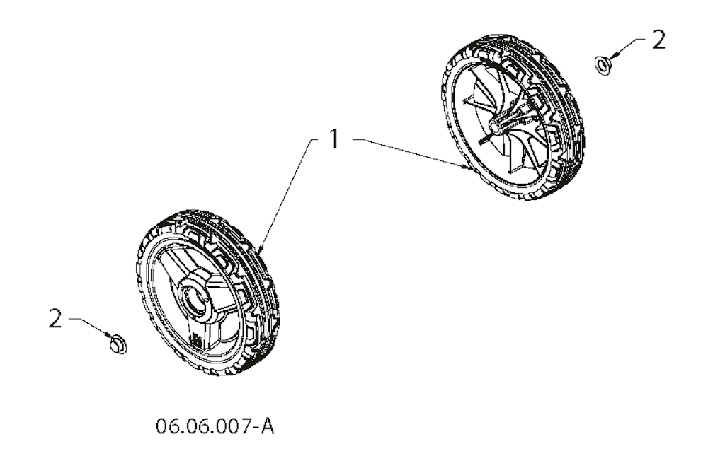 Explosionszeichnung Ersatzteile