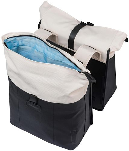 Basil Doppeltasche Vive 35 l schwarz/beige scharz / cremefarben