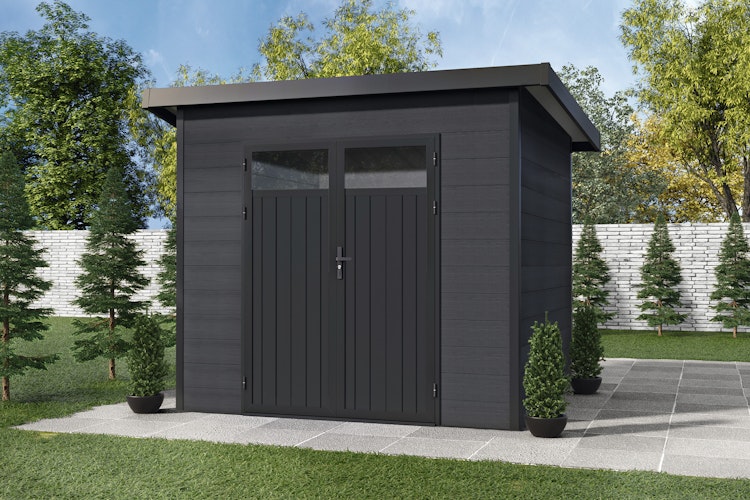 Wolff Finnhaus WPC Gartenhaus Modern A/B