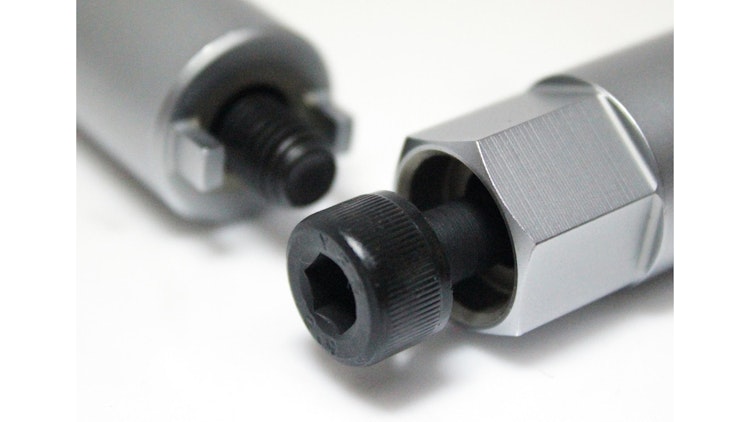 Bikeservice Nutmutternschlüssel 17 mm, 2-Zapfen