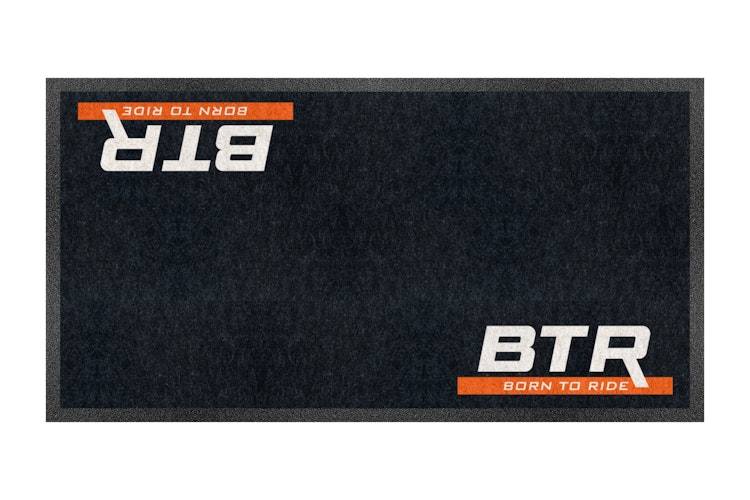 BTR Motorradteppich Umweltmatte Werkstattmatte
