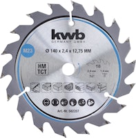 kwb Sägebl HM Mittel 140x12,75 Z18 582357