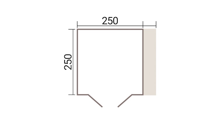 Weka Mehrzweck-Gartenhaus Killarney - 19/28 mm