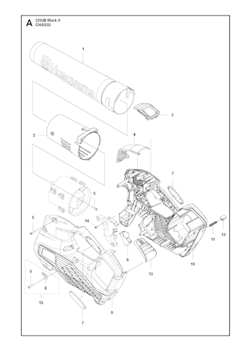 Husqvarna Blasgeräte 967915402 320iB