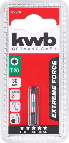 kwb Bit30mmTorx20ExtremeForce SB 127220
