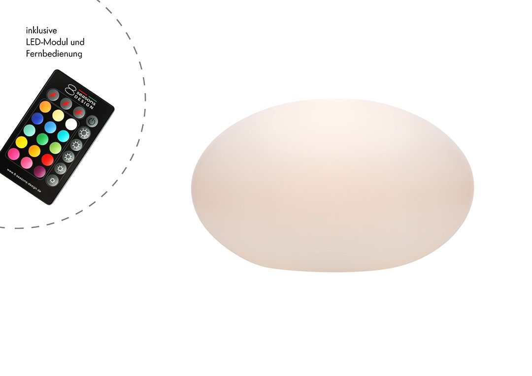 8 seasons design LED-Dekoleuchte Shining Eye (RGB)