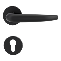 Griffwerk VAYA 194 ALDA fast2fix Fast2Fix GK3 Rosetten rund Profilzylinder Graphitschwarz