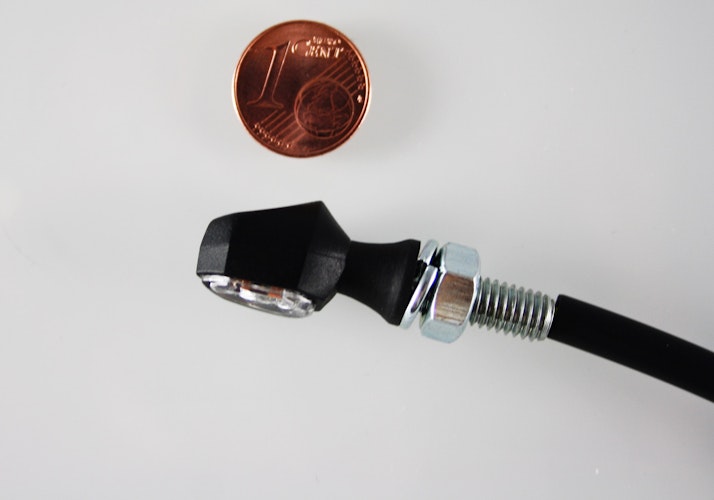 PROTECH Universal LED-Blinker RC-80 Spiegel & Blinker Schwarz für BMW F 900 R,KAWASAKI Ninja 1000 SX,KTM 1290 Super Duke GT