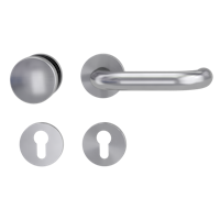 Griffwerk Wechselgarnitur VAYA 183 ALESSIA fast2fix Fast2Fix GK3 Rosetten rund Profilzylinder Edelstahl matt