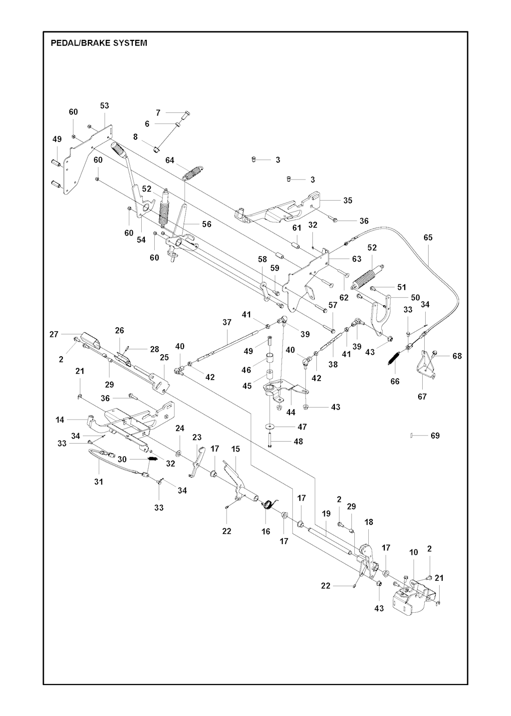 Explosionszeichnung Ersatzteile
