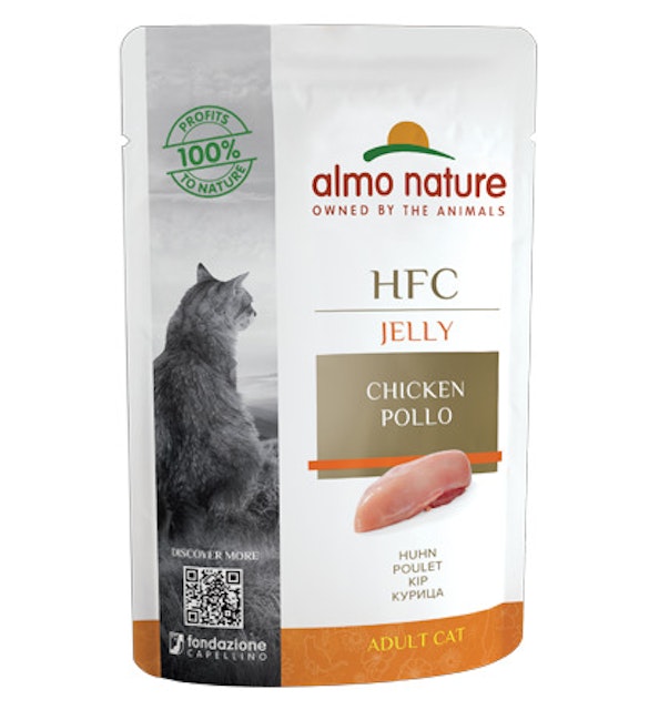Almo Nature HFC Jelly 55g Beutel KatzennassfutterVorschaubild