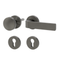 Vorschaubild Griffwerk Wechselgarnitur GRAPH R2 - Rosetten rund