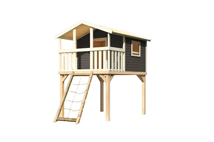 Akubi Stelzenhaus Benjamin mit Netzrampe