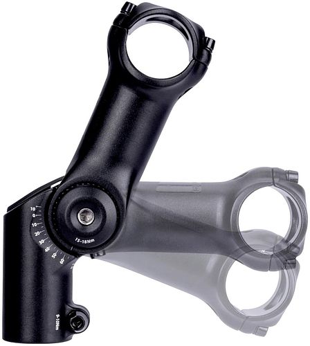 CONTEC Vorbau Seto Hybrid 110 mm schwarz 25, 4 mm Lenkerklemmung