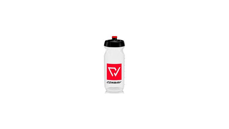 Conway Trinkflasche 650 ml transparent/rot