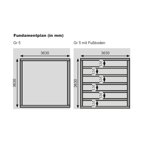 Karibu Woodfeeling Gartenhaus Northeim 5 - 38 mm