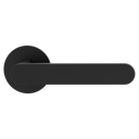 Vorschaubild Griffwerk Türgriff AVUS PIATTA S - Kaschmirgrau, Graphitschwarz
